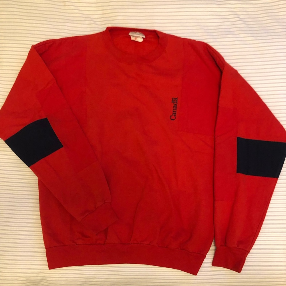 Red Canada Crewneck